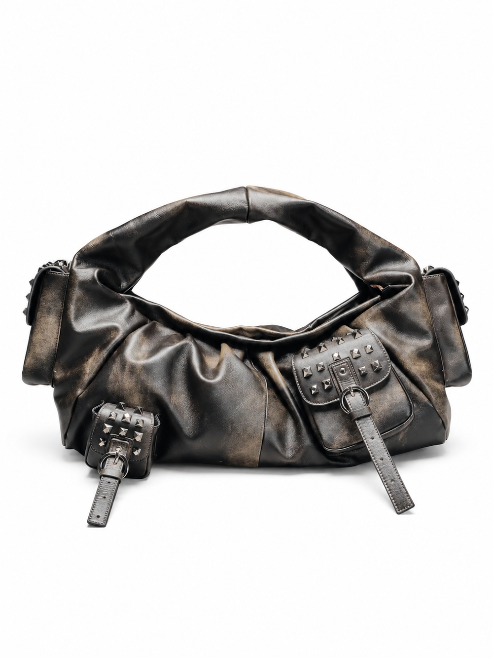 BETTY LEATHER BAG STUDDED