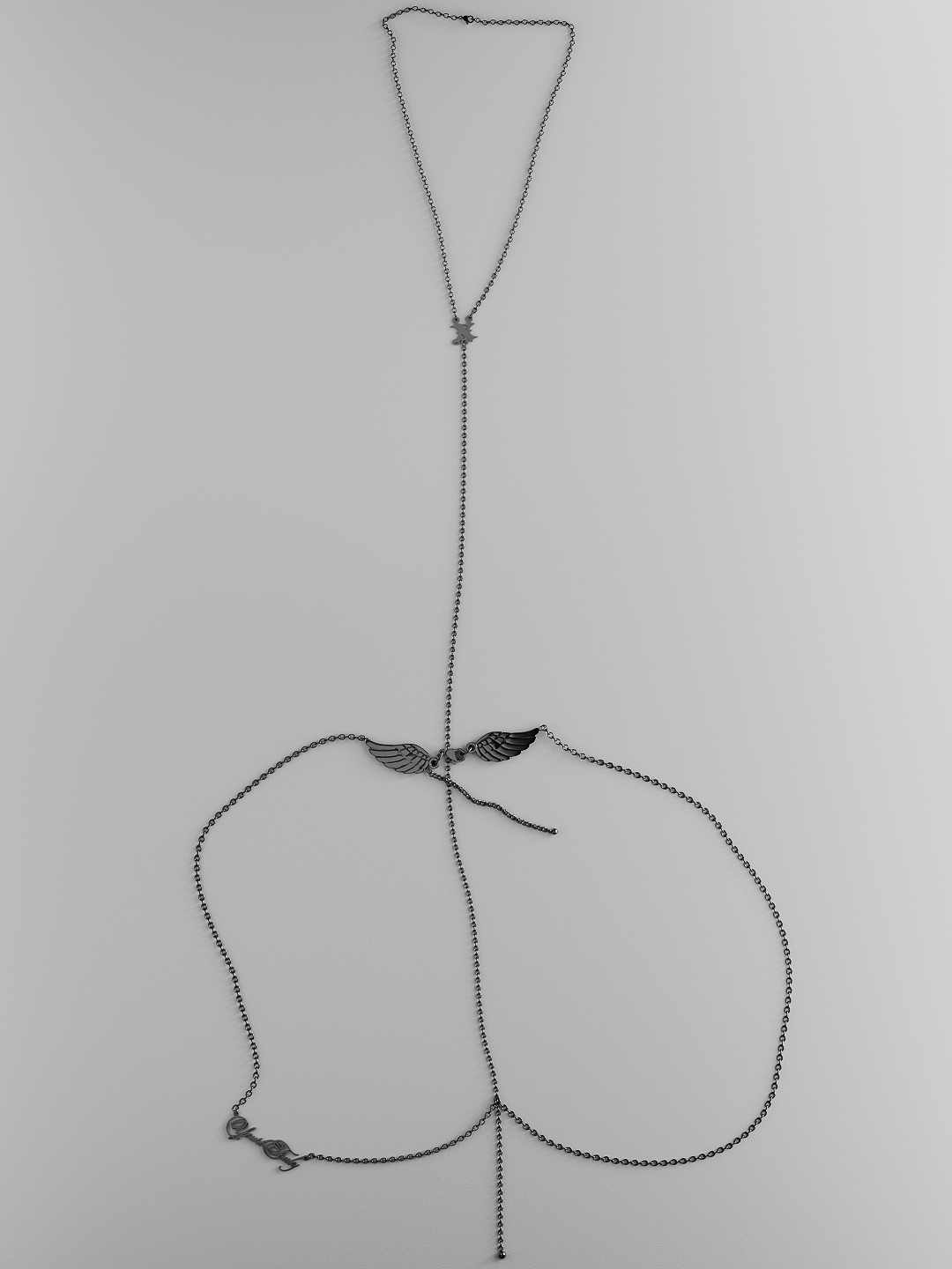 GINA BODYCHAIN SILVER