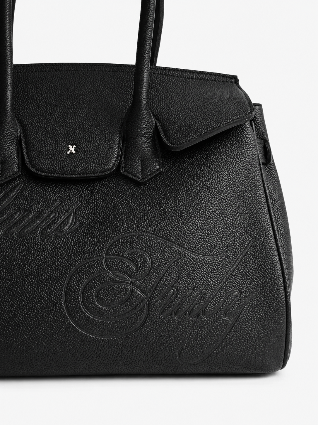 LEATHER CARRYALL BLACK