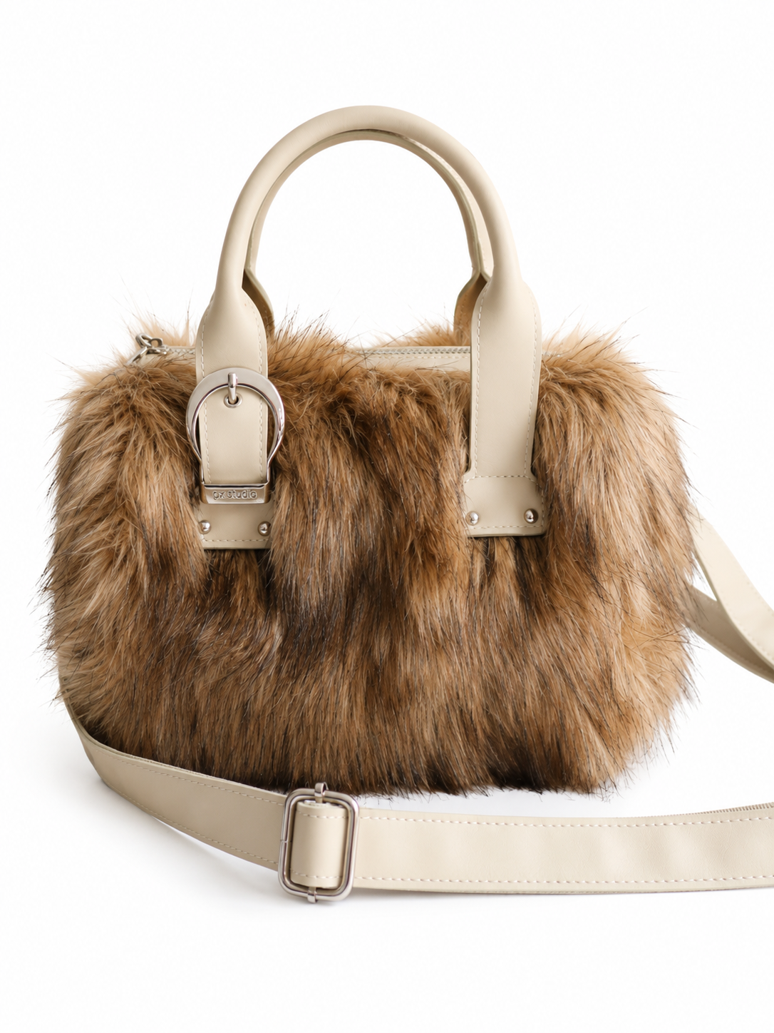 JANE BAG MINI FUR BROWN