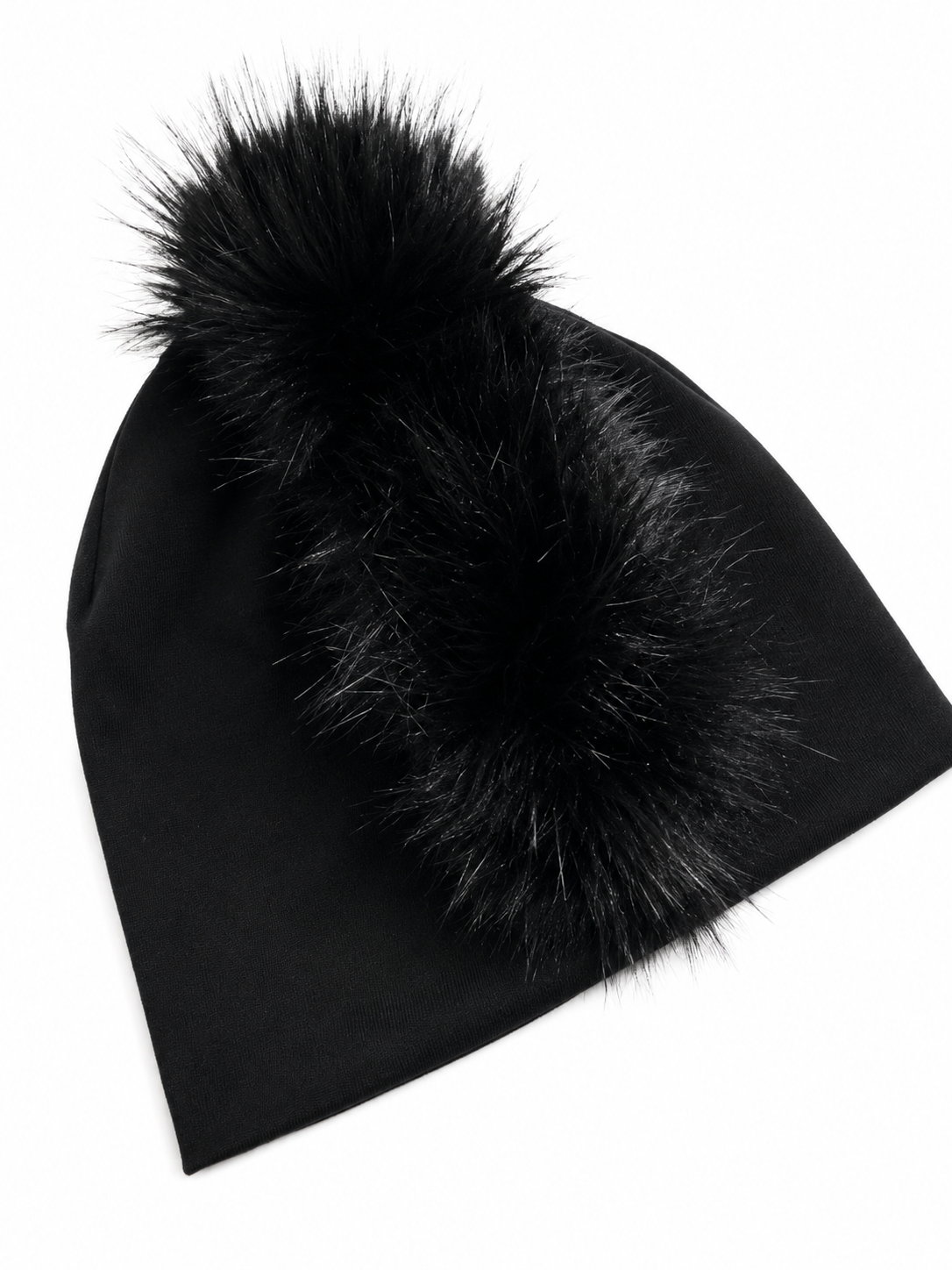 MOHAWK BEANIE BLACK