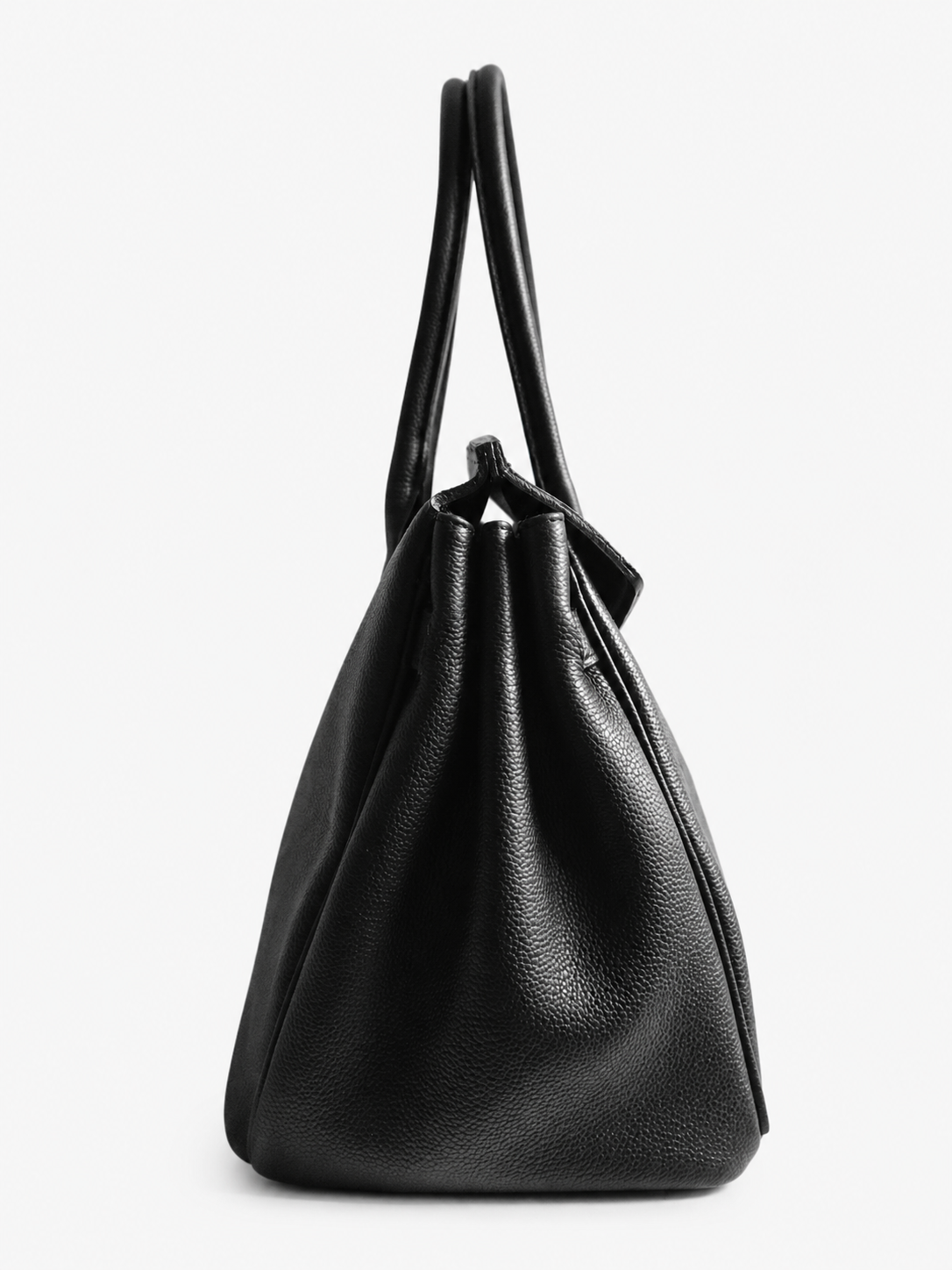 LEATHER CARRYALL BLACK