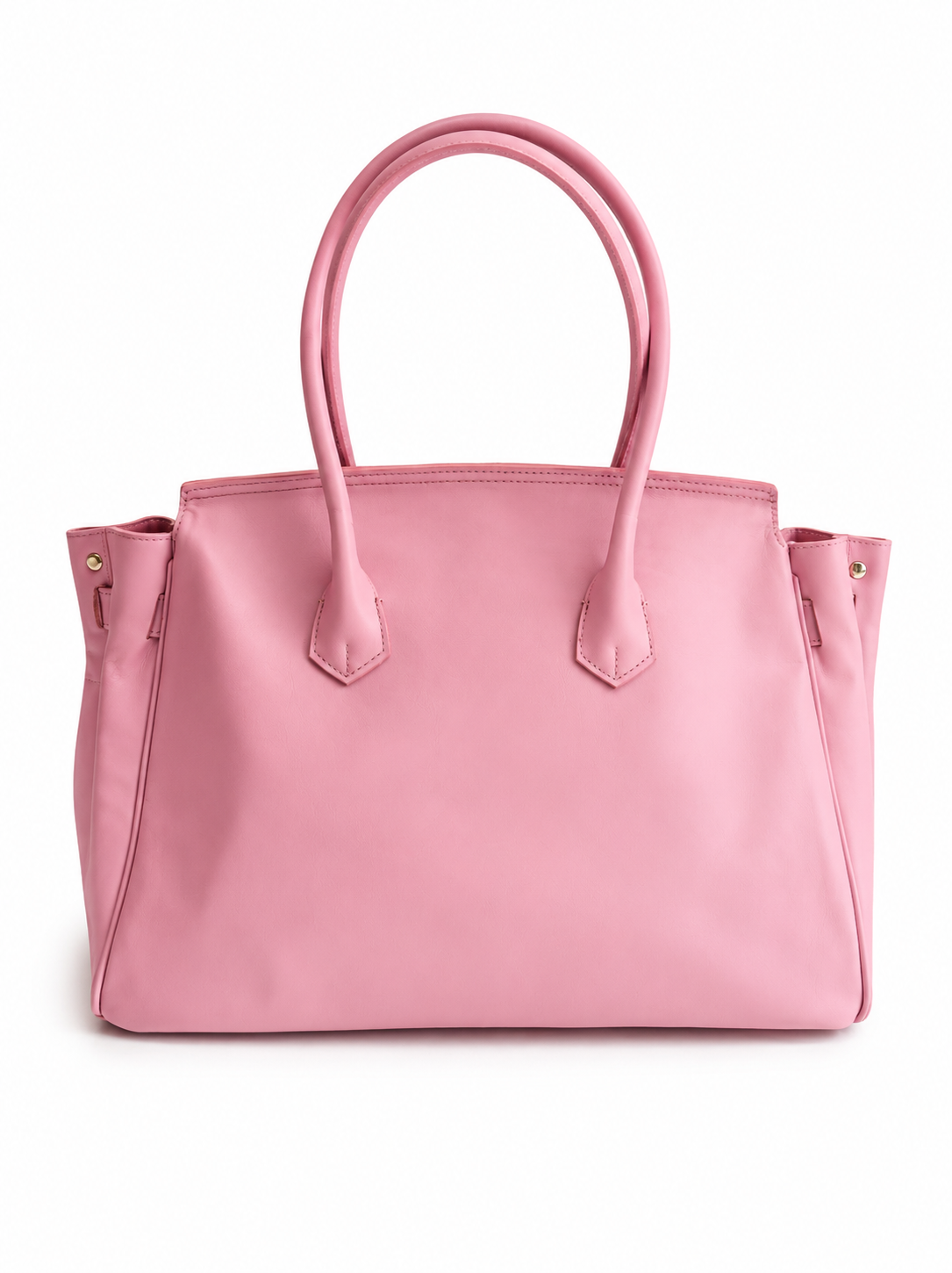 LEATHER CARRYALL PINK