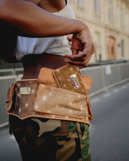 COWHIDE WALLET BAMBI