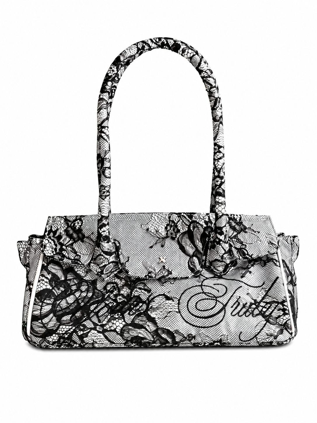 LACE CARRYALL MINI BLACK