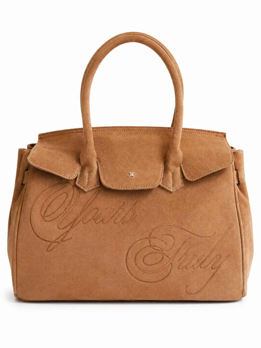 SUEDE CARRYALL BEIGE
