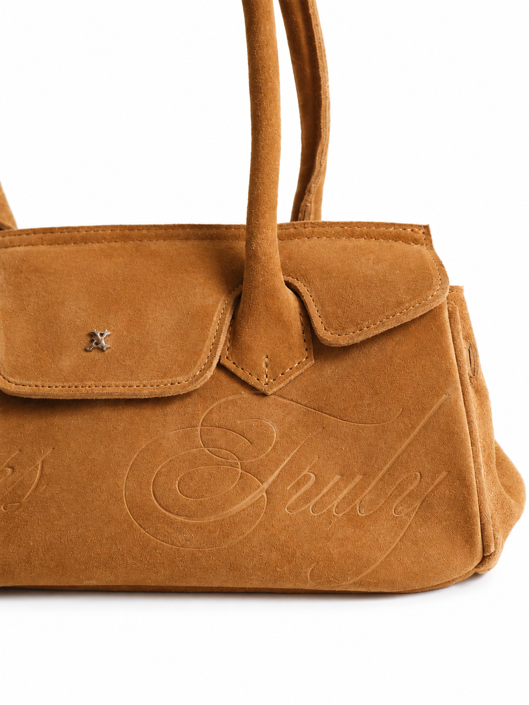 SUEDE CARRYALL MINI BEIGE