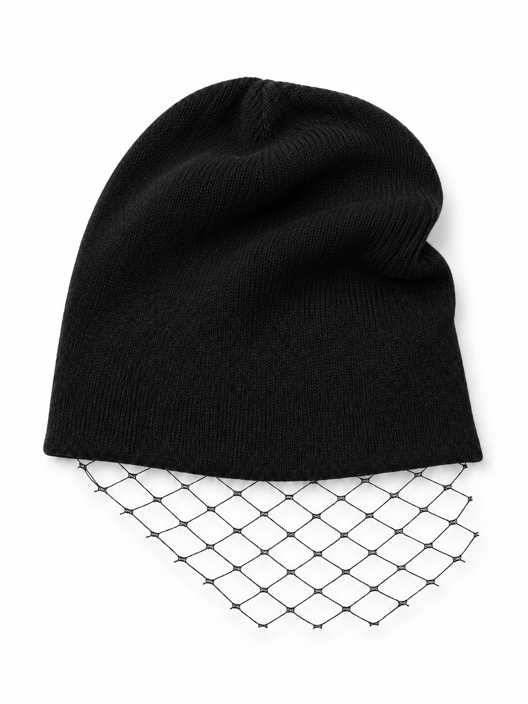 VEIL BEANIE BLACK x OLIVIA SADE