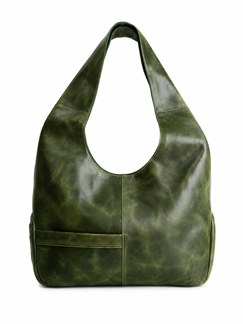 MOTO LEATHER BAG GREEN