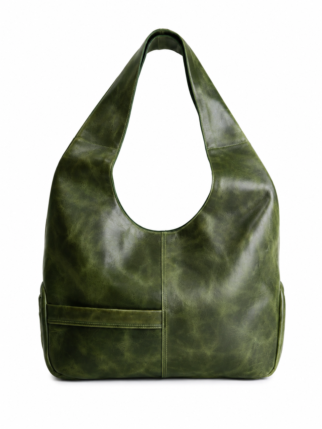 MOTO LEATHER BAG GREEN