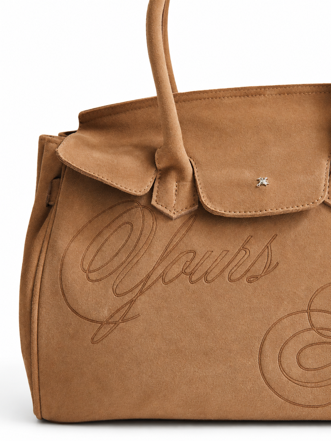 SUEDE CARRYALL BEIGE