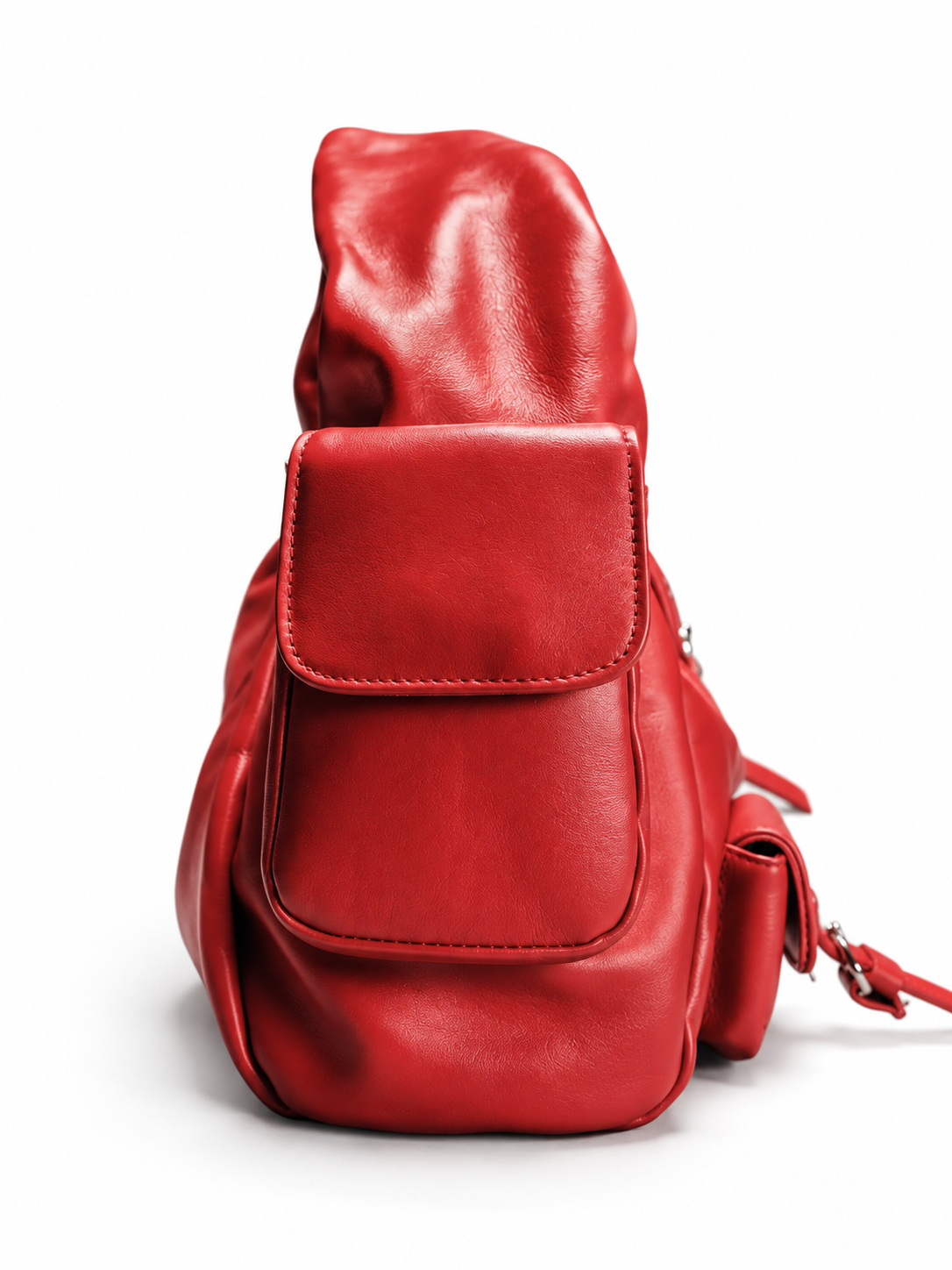 BETTY LEATHER BAG RED