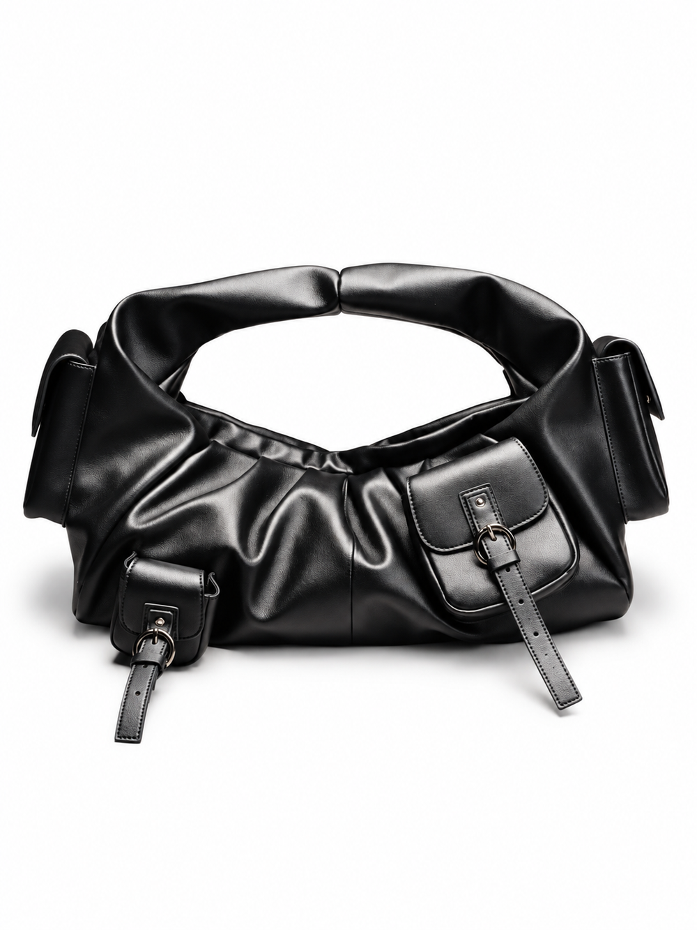 BETTY LEATHER BAG BLACK
