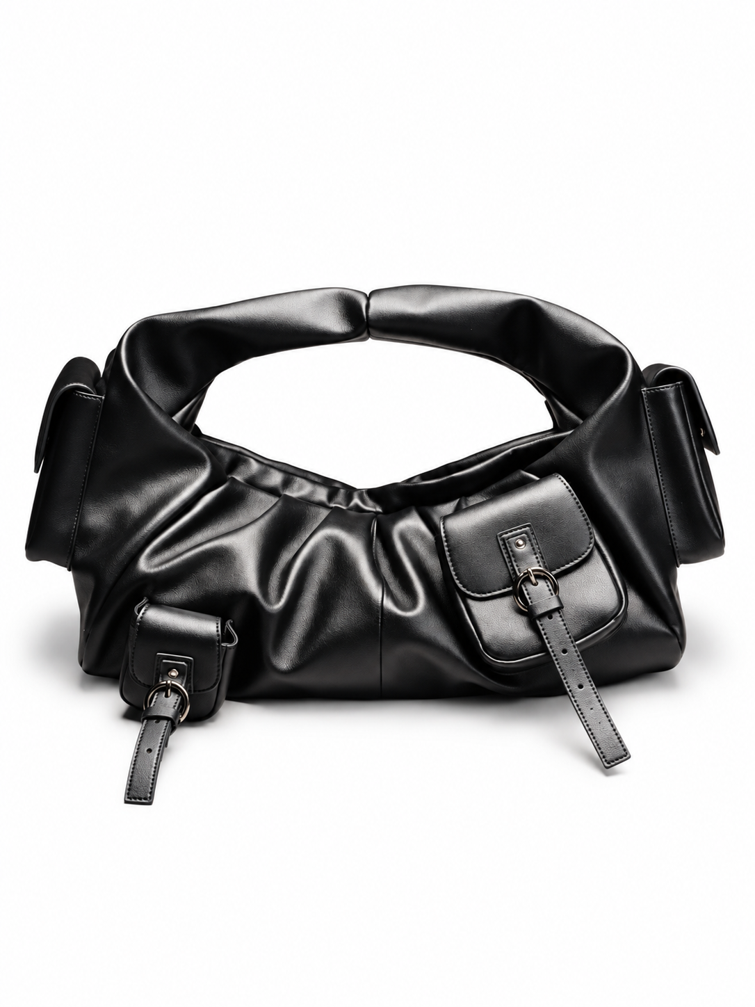 BETTY LEATHER BAG BLACK