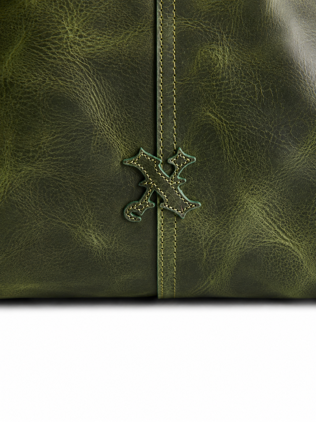 MOTO LEATHER BAG GREEN