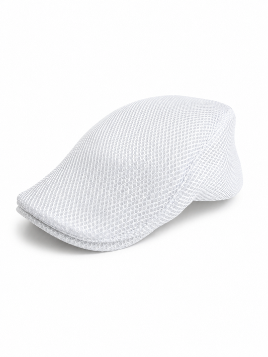 PAPERBOY CAP WHITE