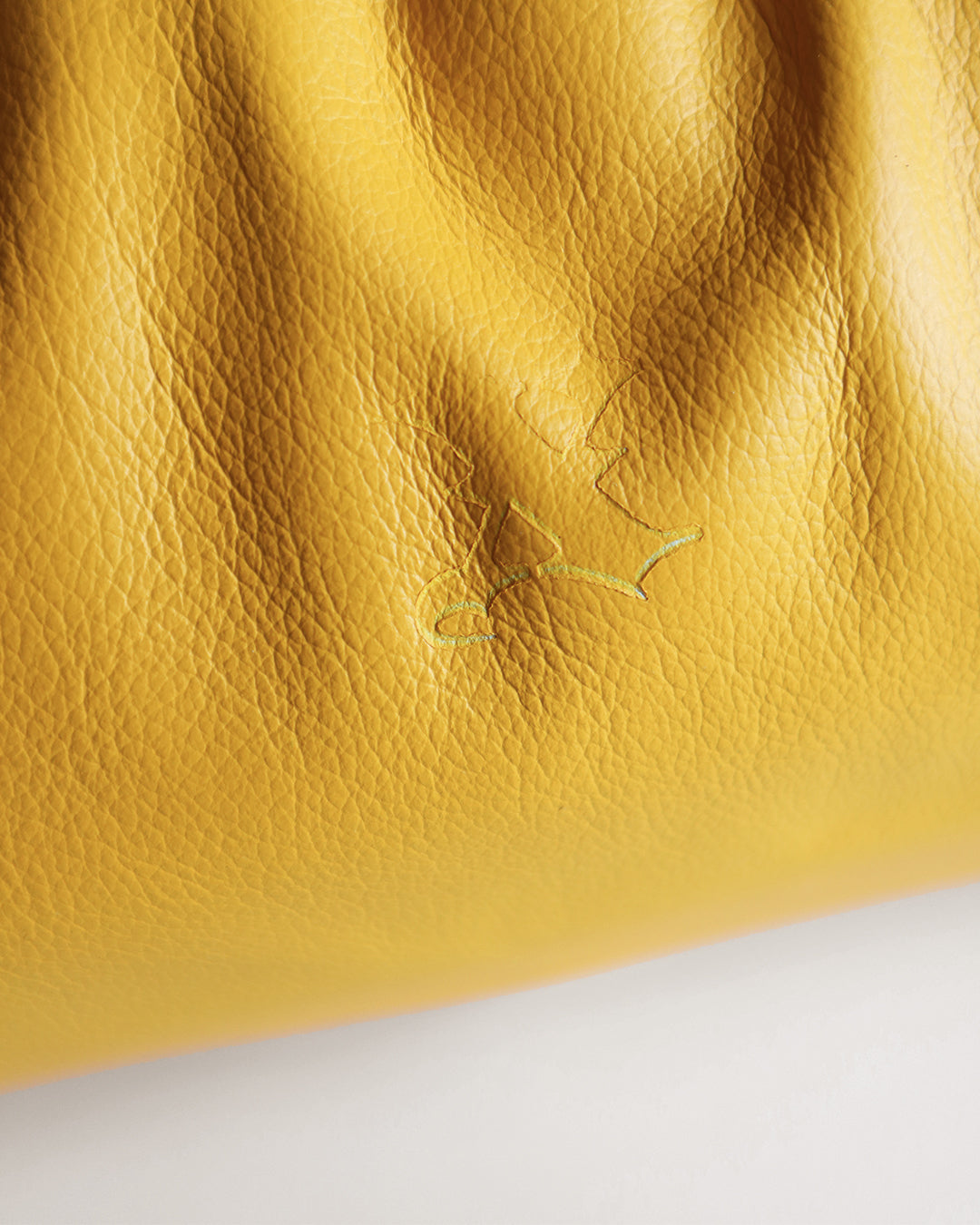 BETTY LEATHER BAG YELLOW (SAMPLE)