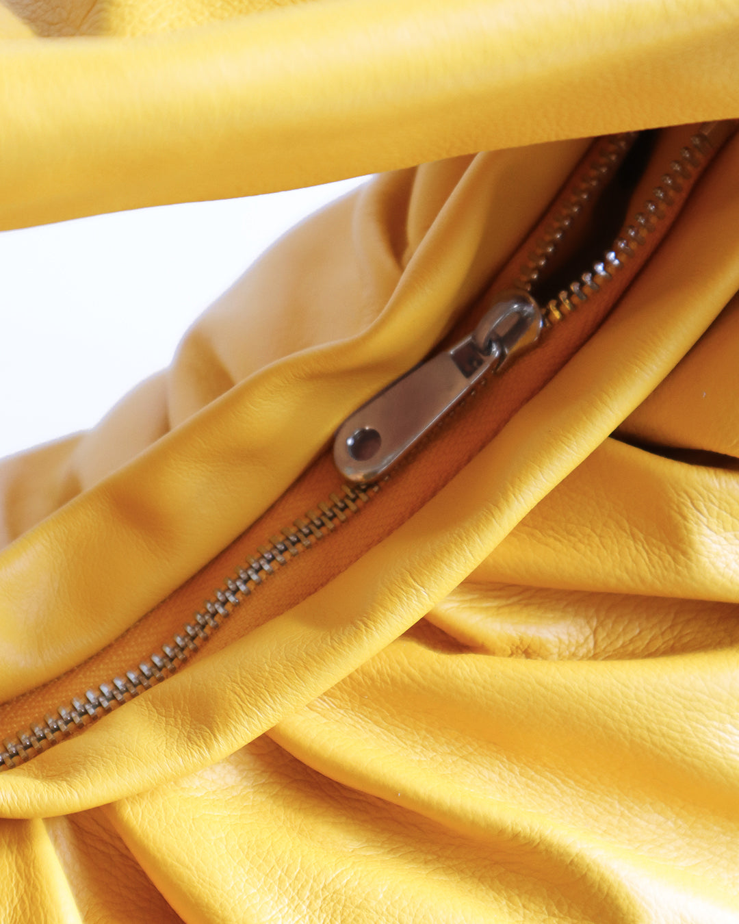 BETTY LEATHER BAG YELLOW (SAMPLE)