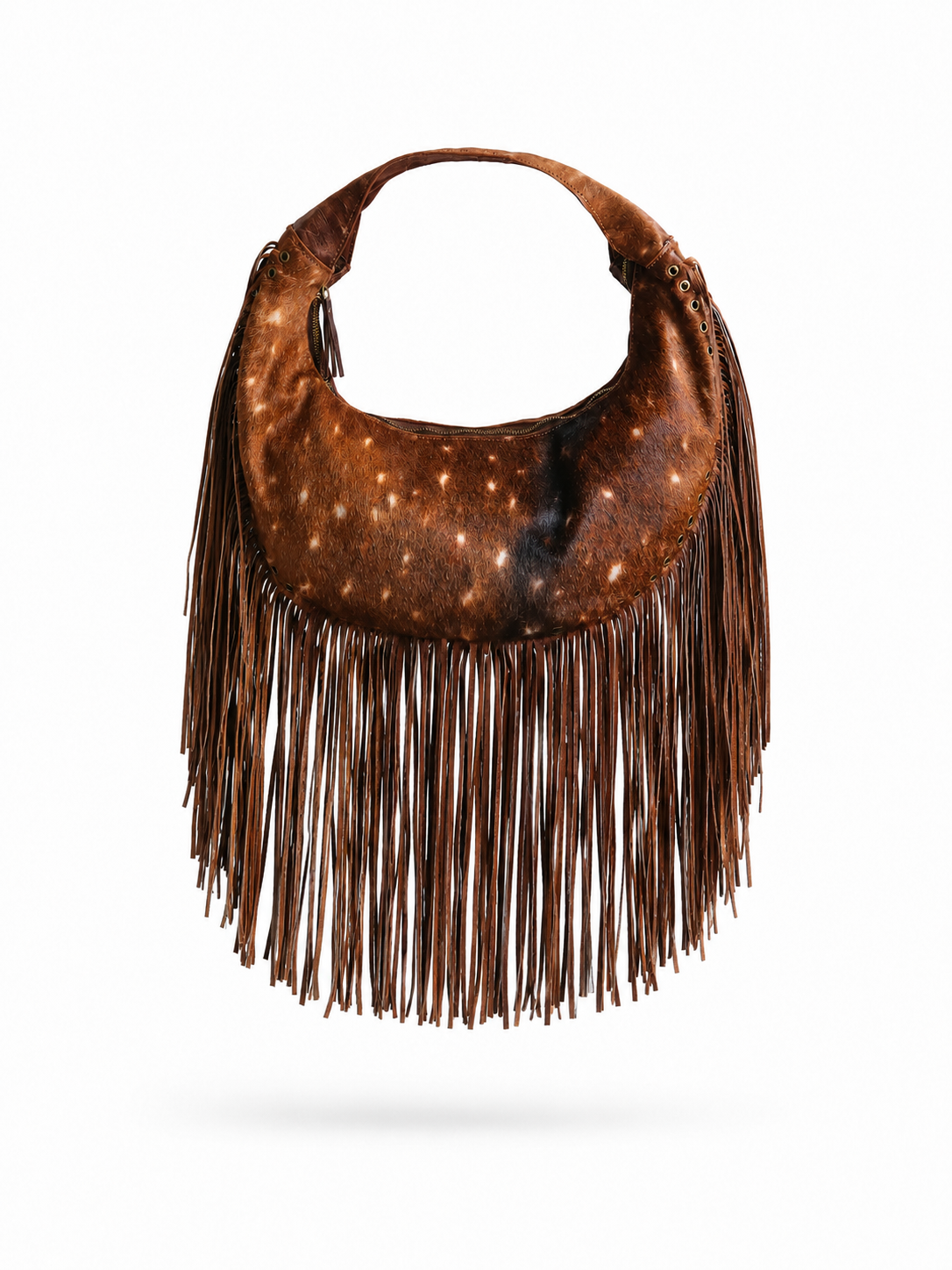LEATHER TASSEL BAG BAMBI