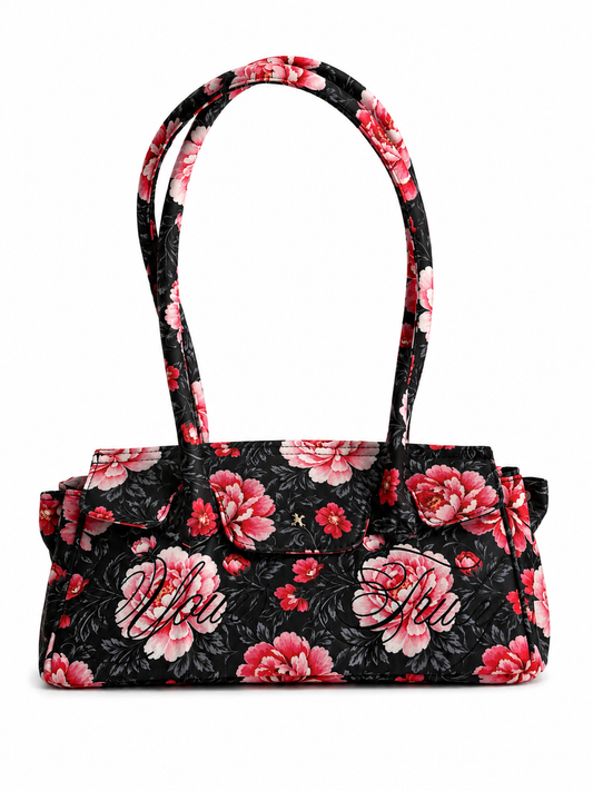 SATIN CARRYALL FLORAL
