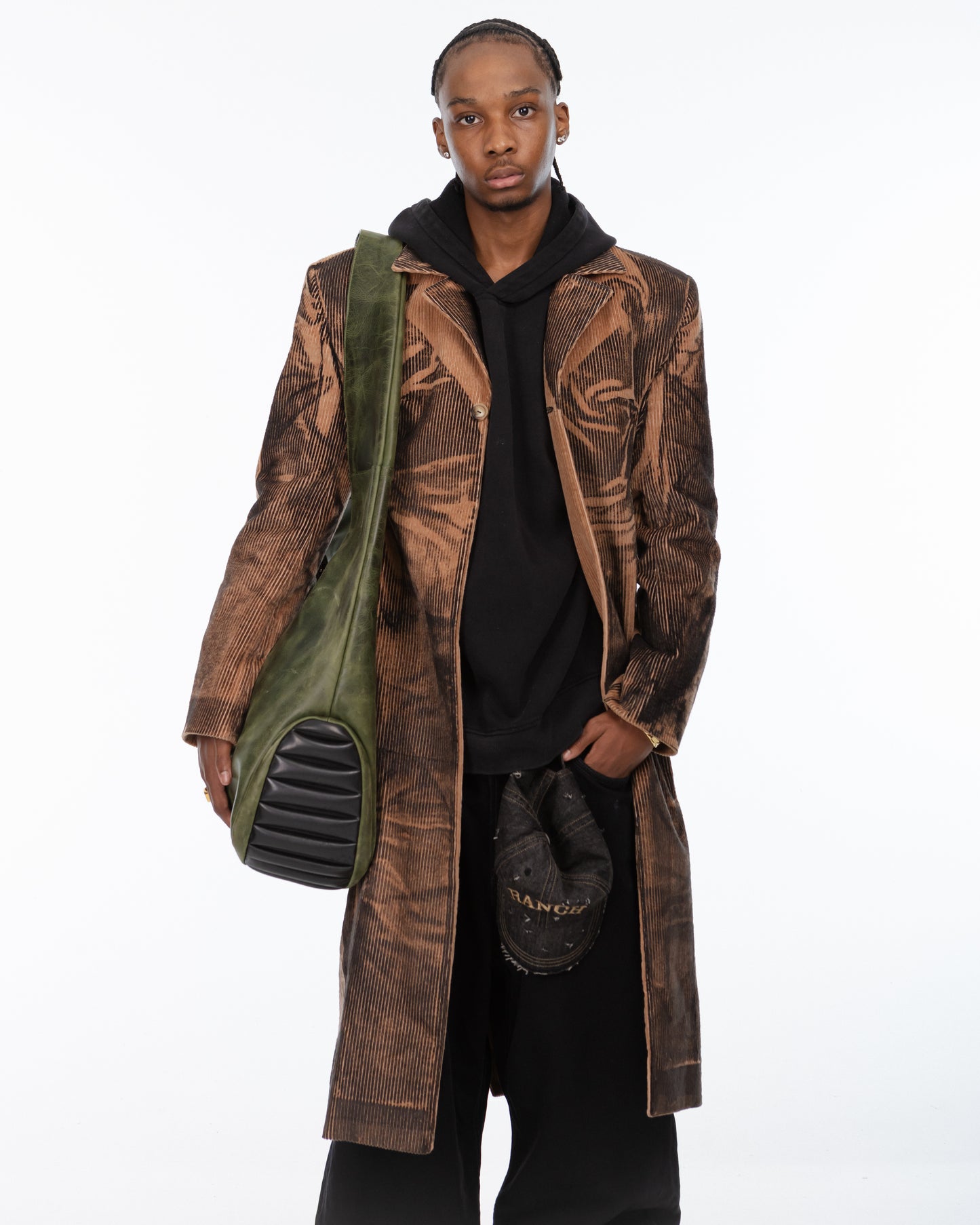 MOTO LEATHER BAG GREEN