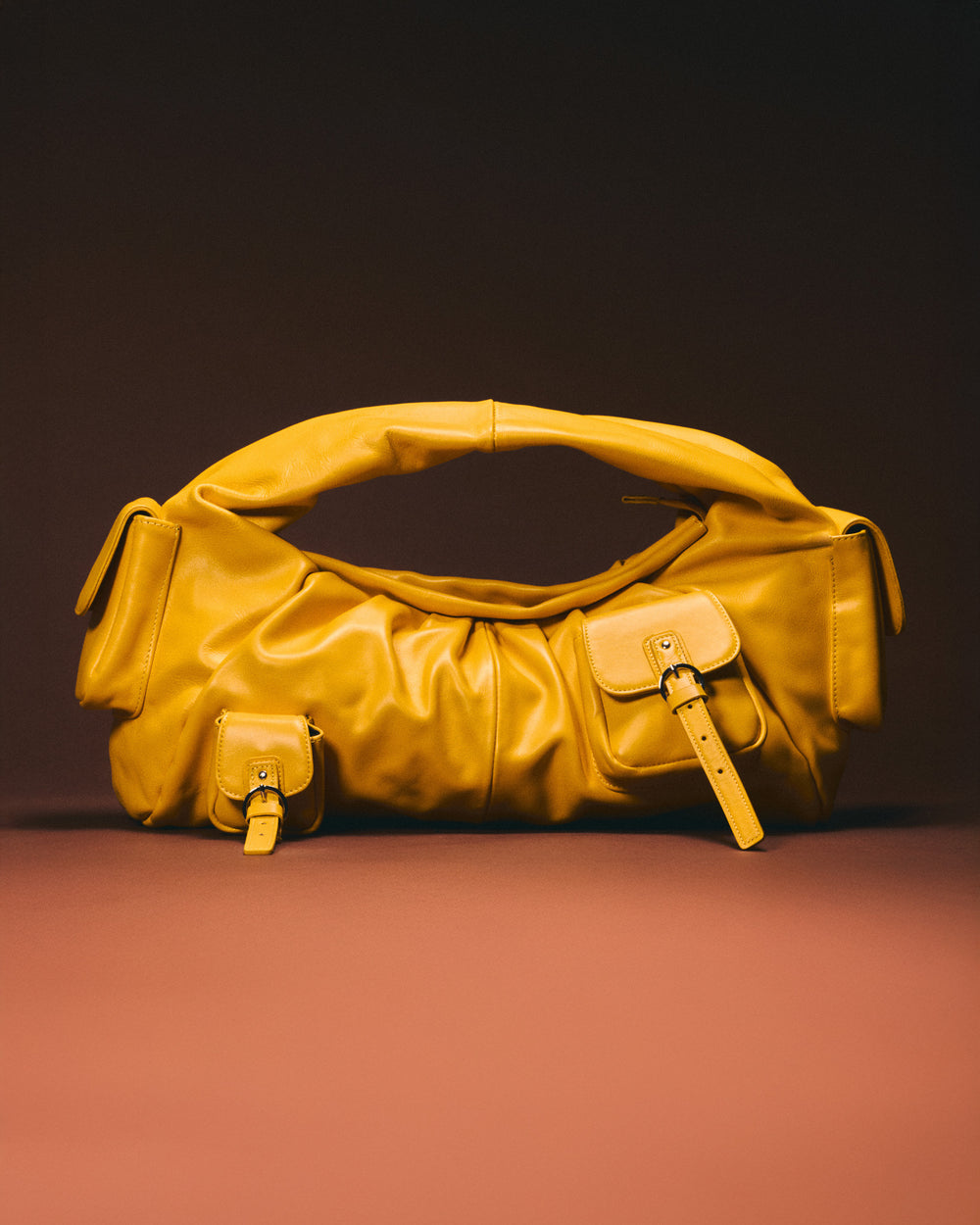 BETTY LEATHER BAG YELLOW