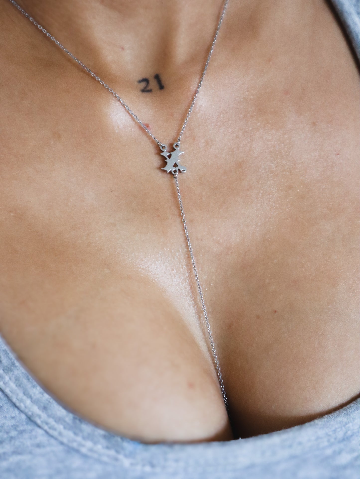 GINA BODYCHAIN SILVER