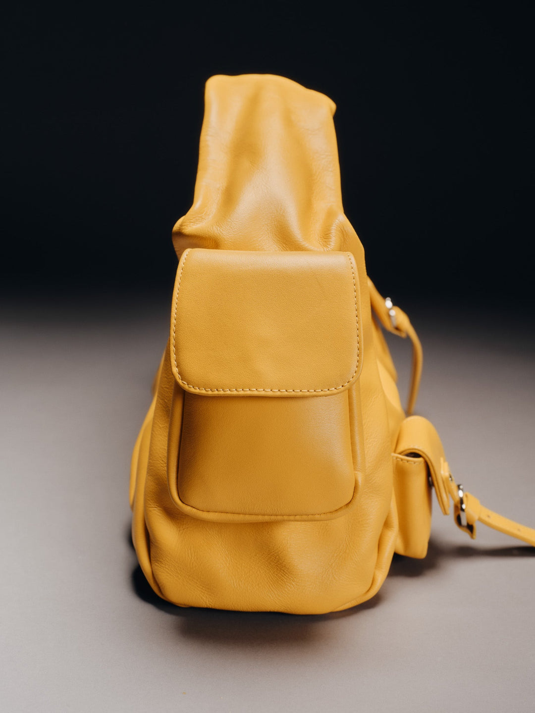 BETTY LEATHER BAG YELLOW