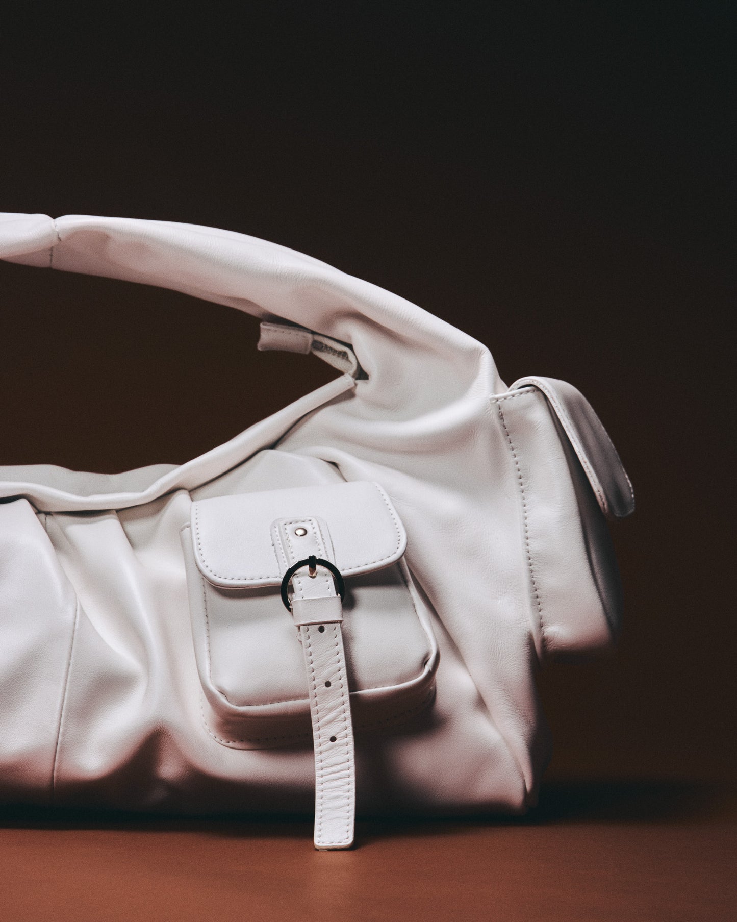 BETTY LEATHER BAG WHITE