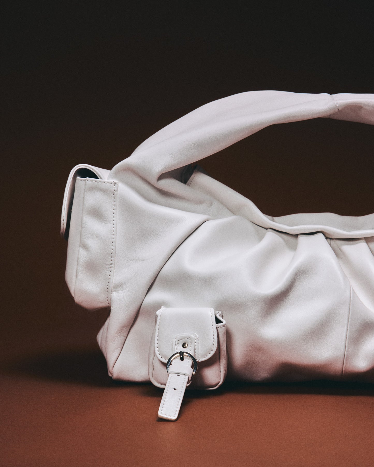 BETTY LEATHER BAG WHITE