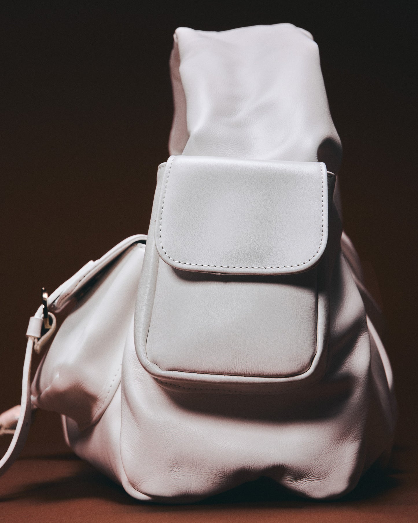 BETTY LEATHER BAG WHITE