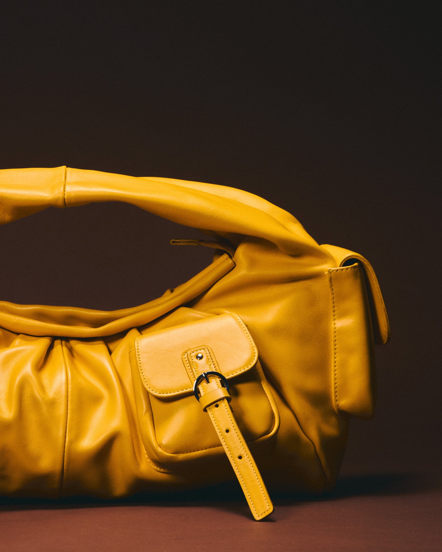 BETTY LEATHER BAG YELLOW