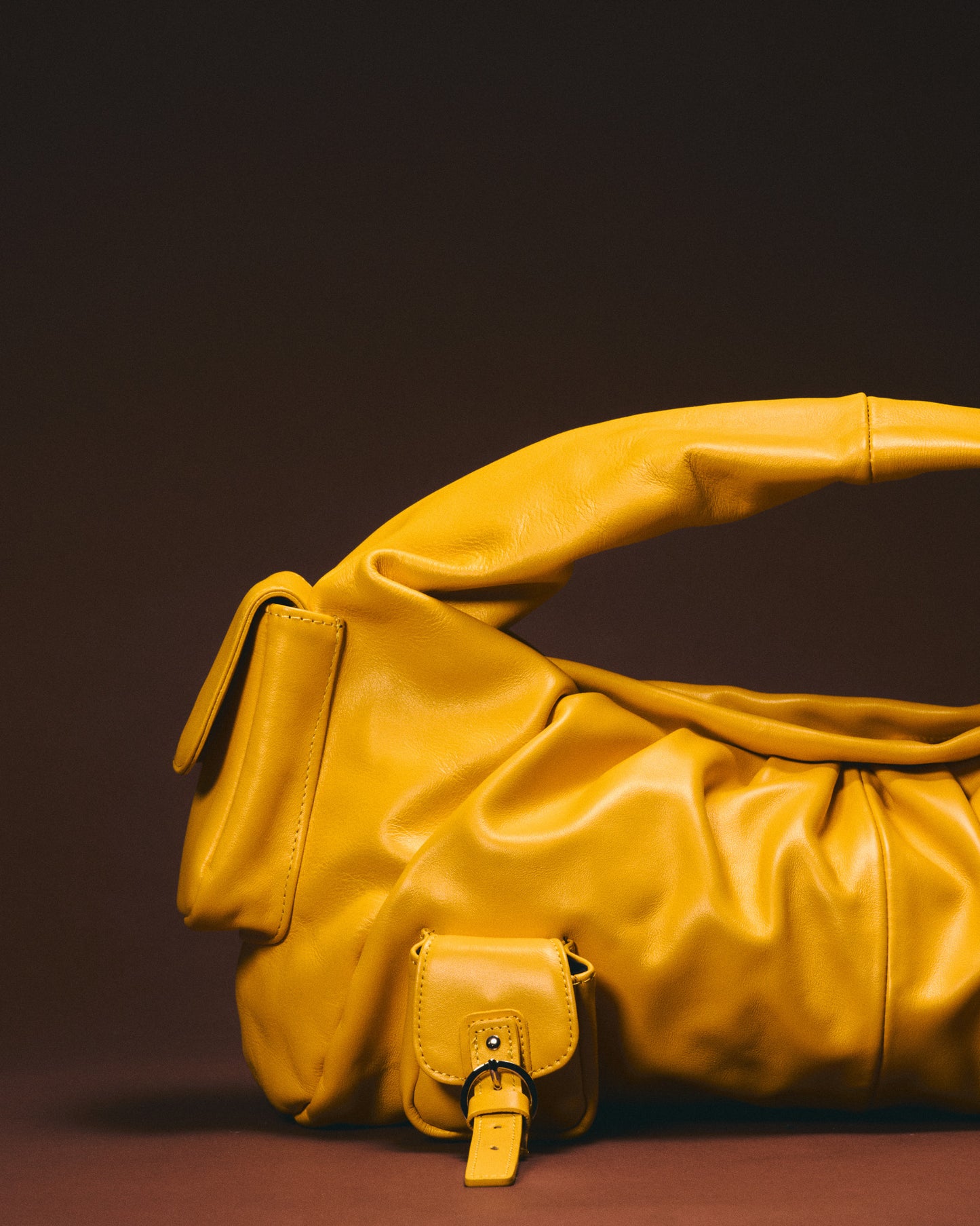 BETTY LEATHER BAG YELLOW