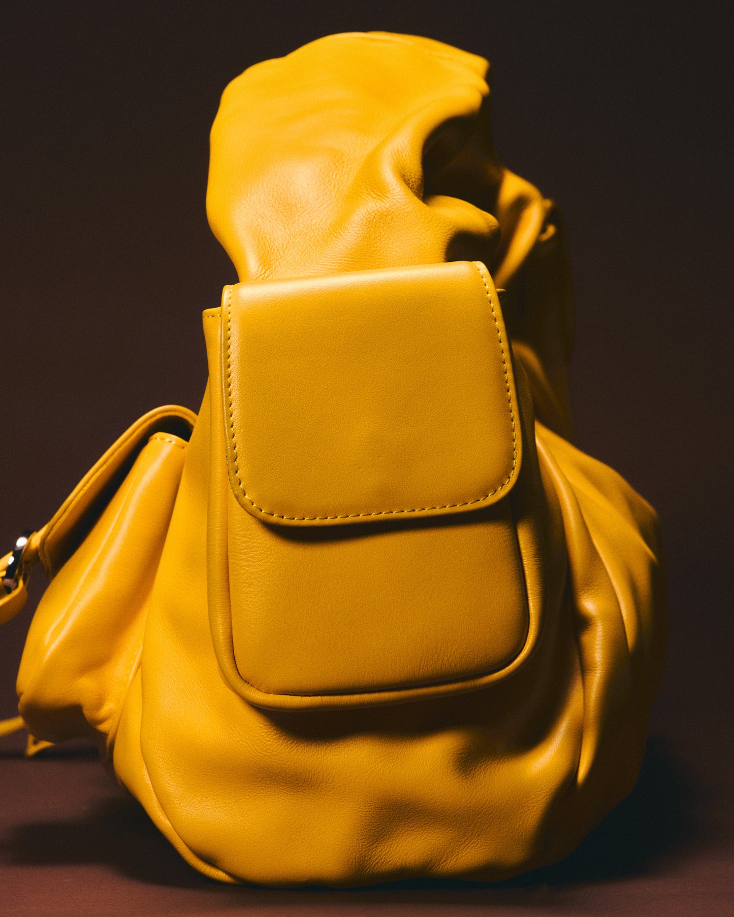 BETTY LEATHER BAG YELLOW