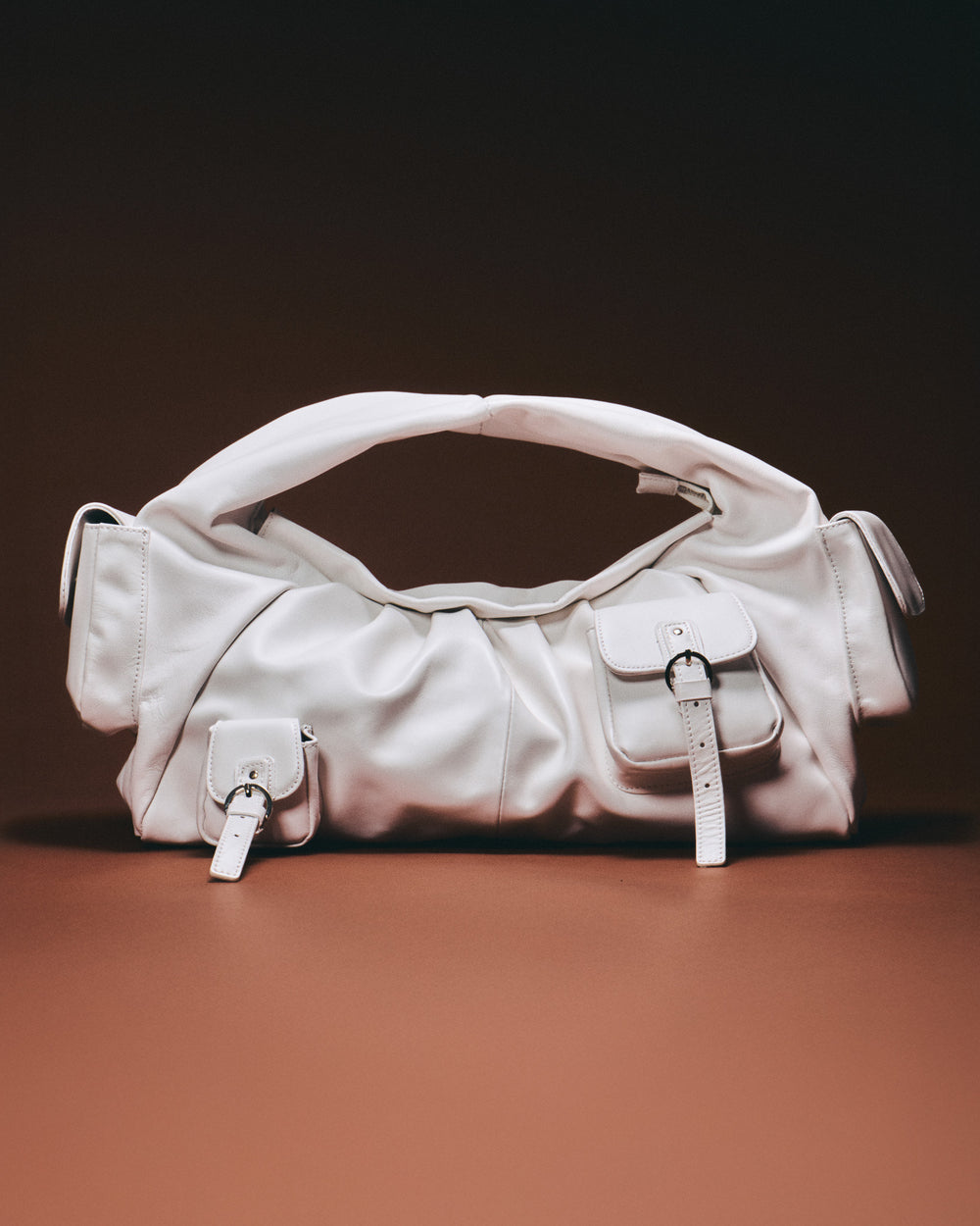 BETTY LEATHER BAG WHITE