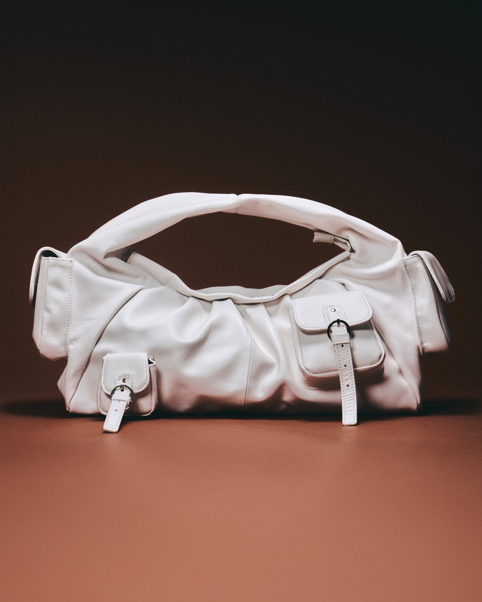 BETTY LEATHER BAG WHITE