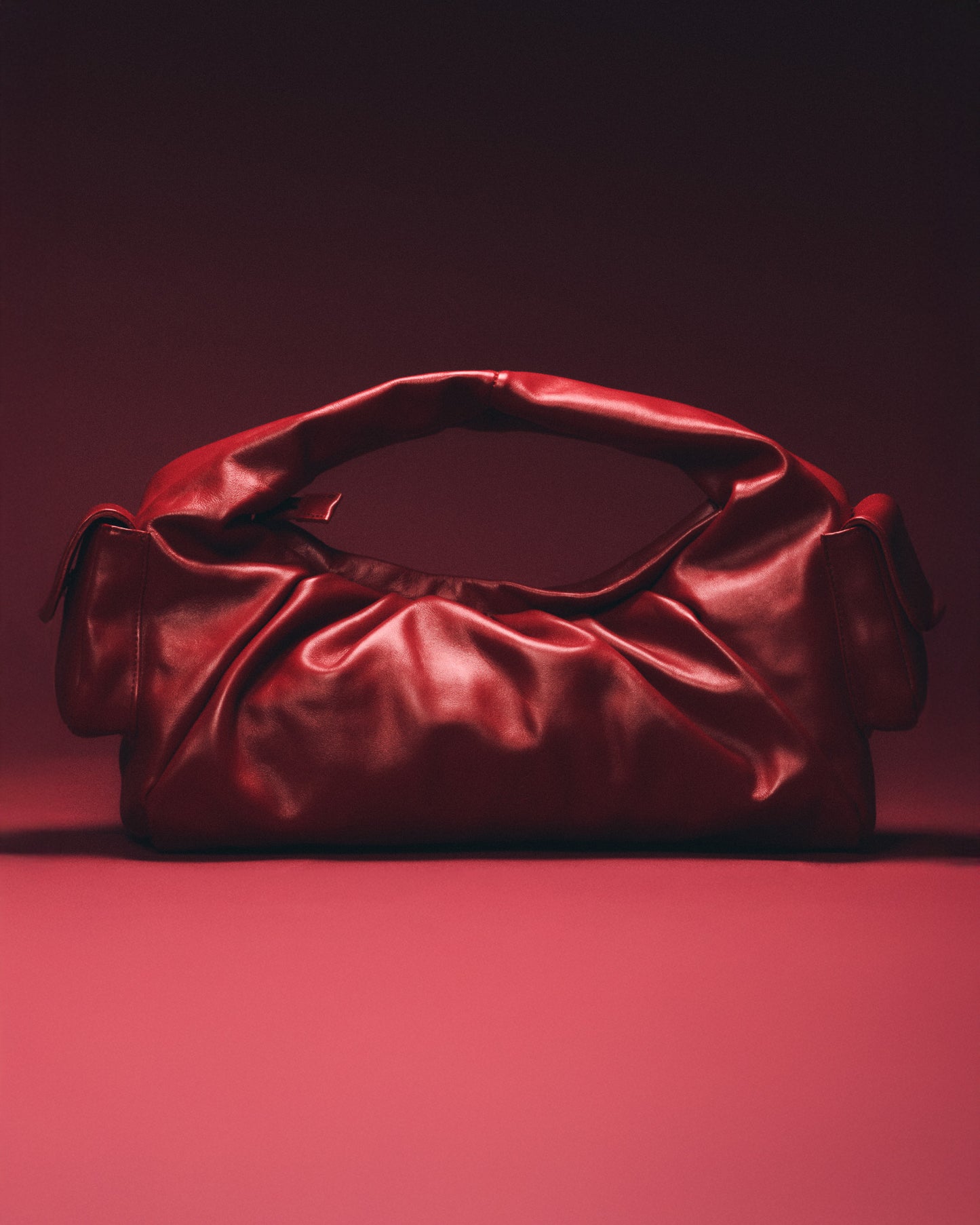 BETTY LEATHER BAG RED