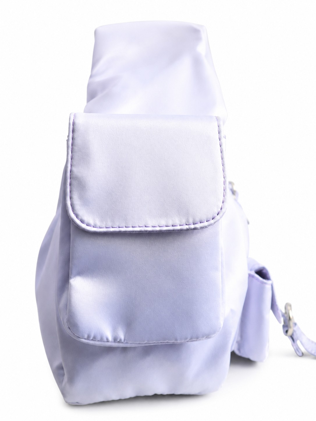 BETTY SATIN BAG BLUE