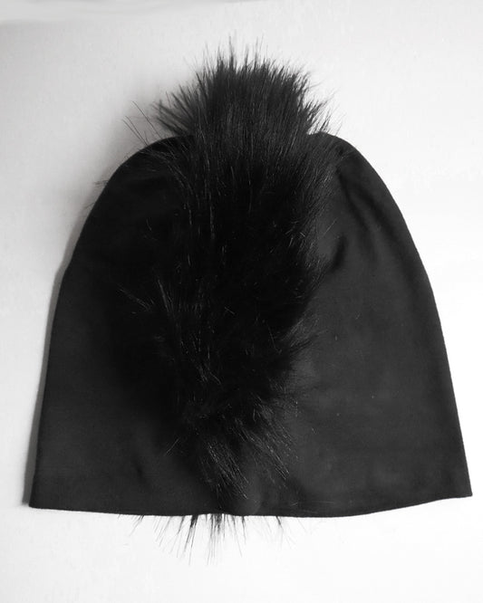 MOHAWK BEANIE BLACK