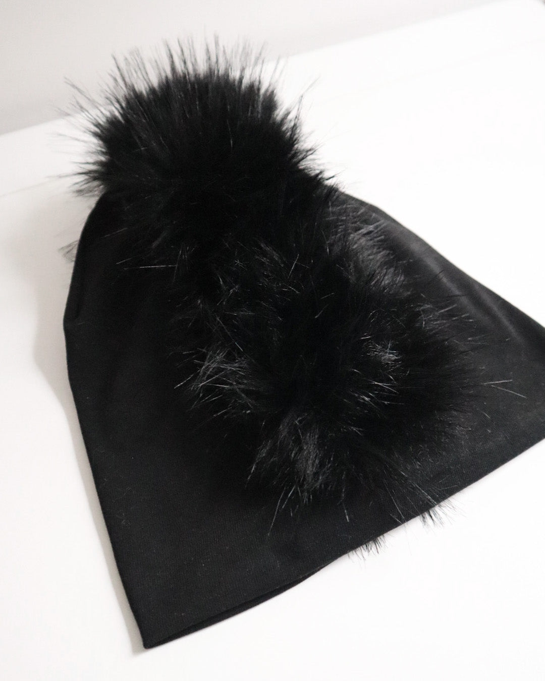 MOHAWK BEANIE BLACK