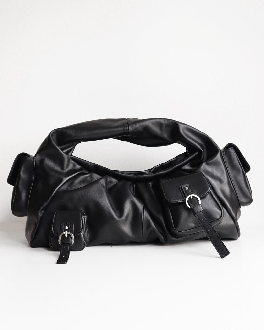 BETTY LEATHER BAG BLACK