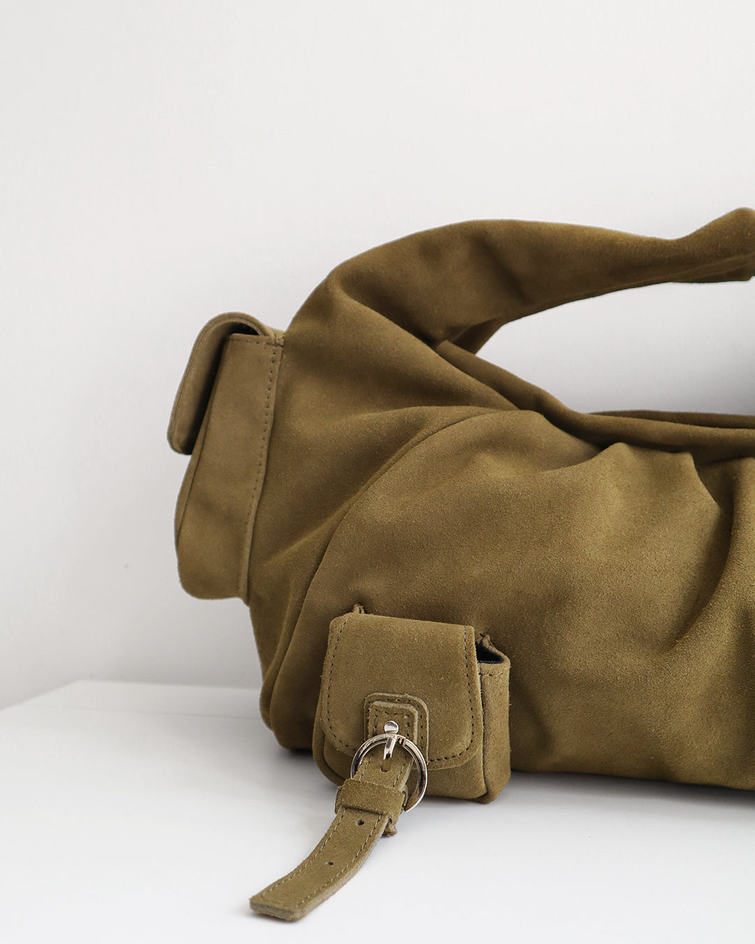 BETTY SUEDE BAG KHAKI