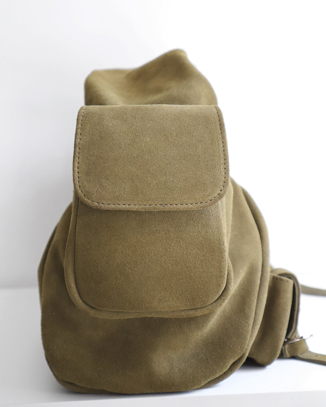 BETTY SUEDE BAG KHAKI