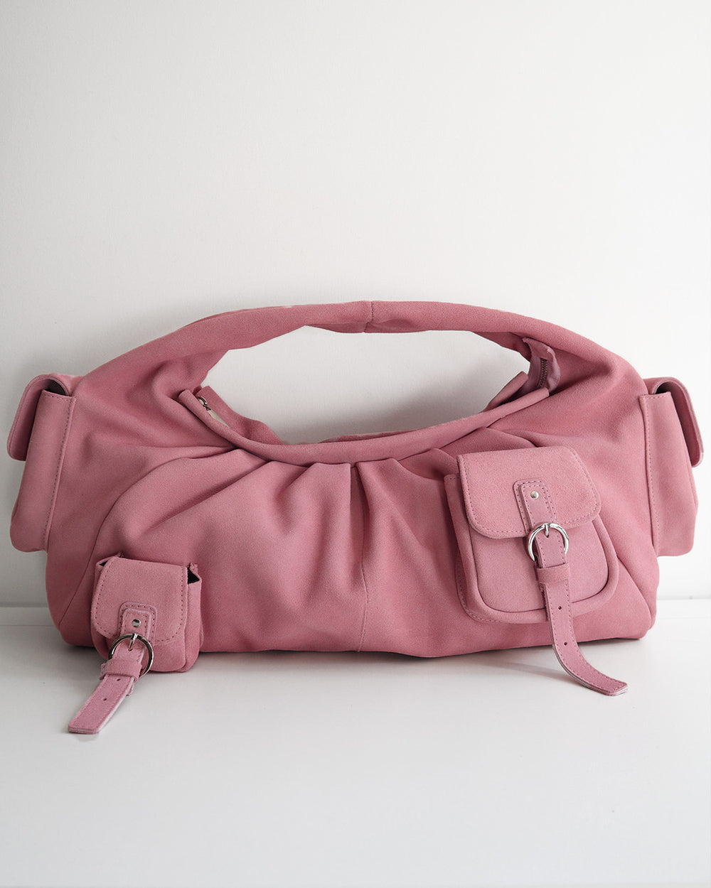 BETTY SUEDE BAG PINK