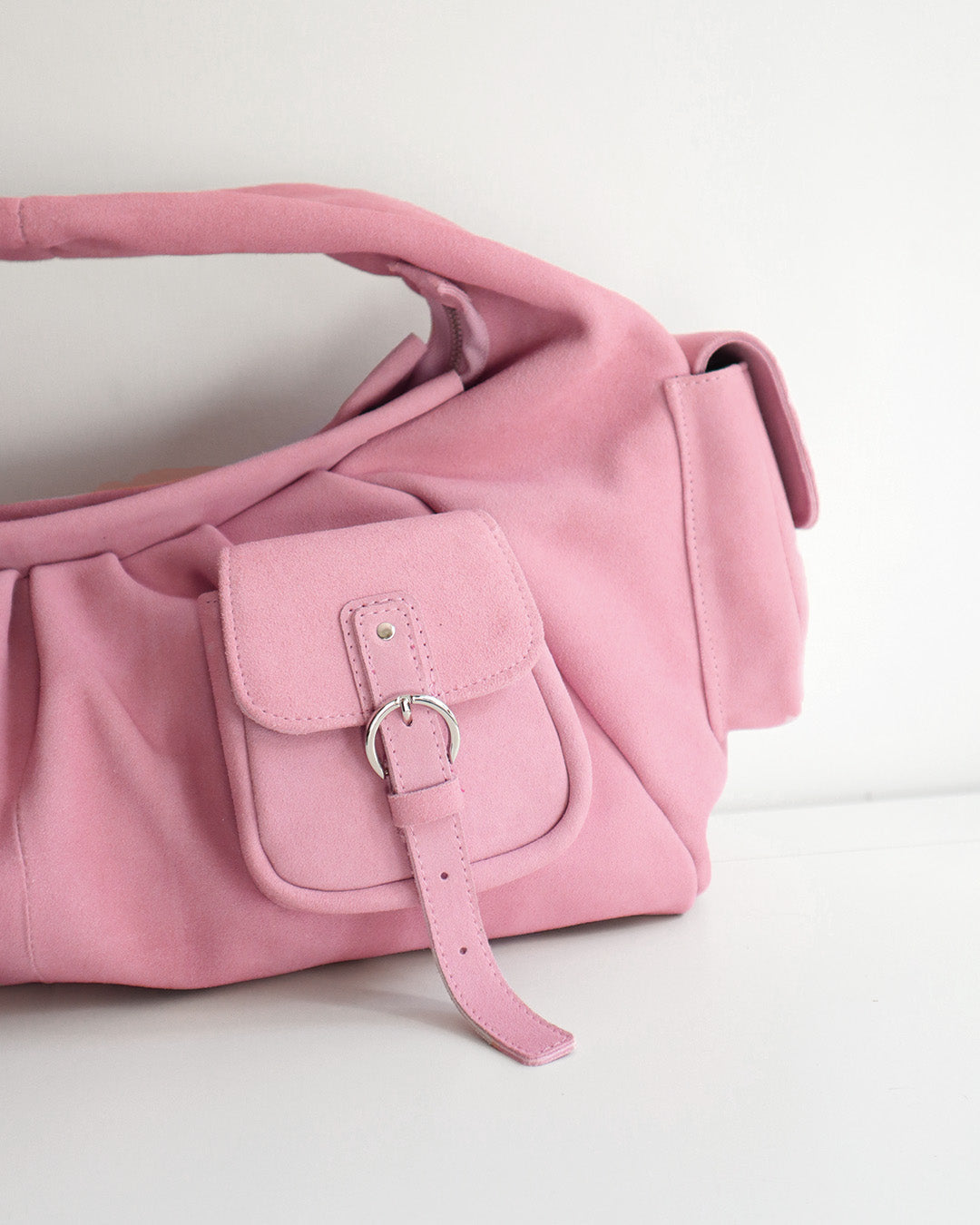 BETTY SUEDE BAG PINK