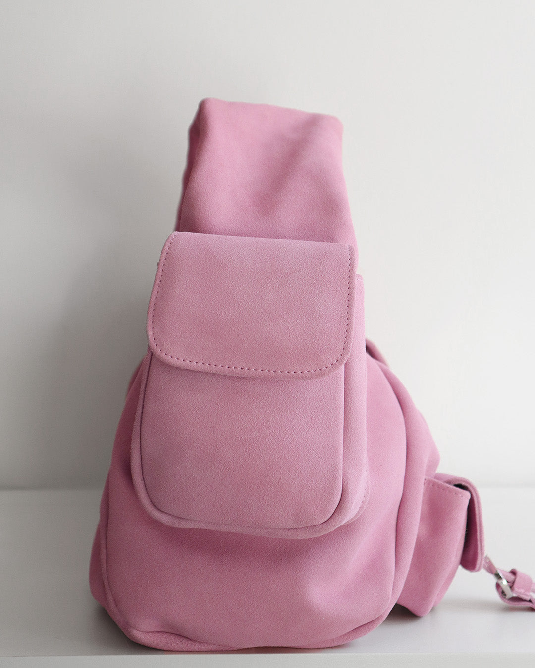BETTY SUEDE BAG PINK
