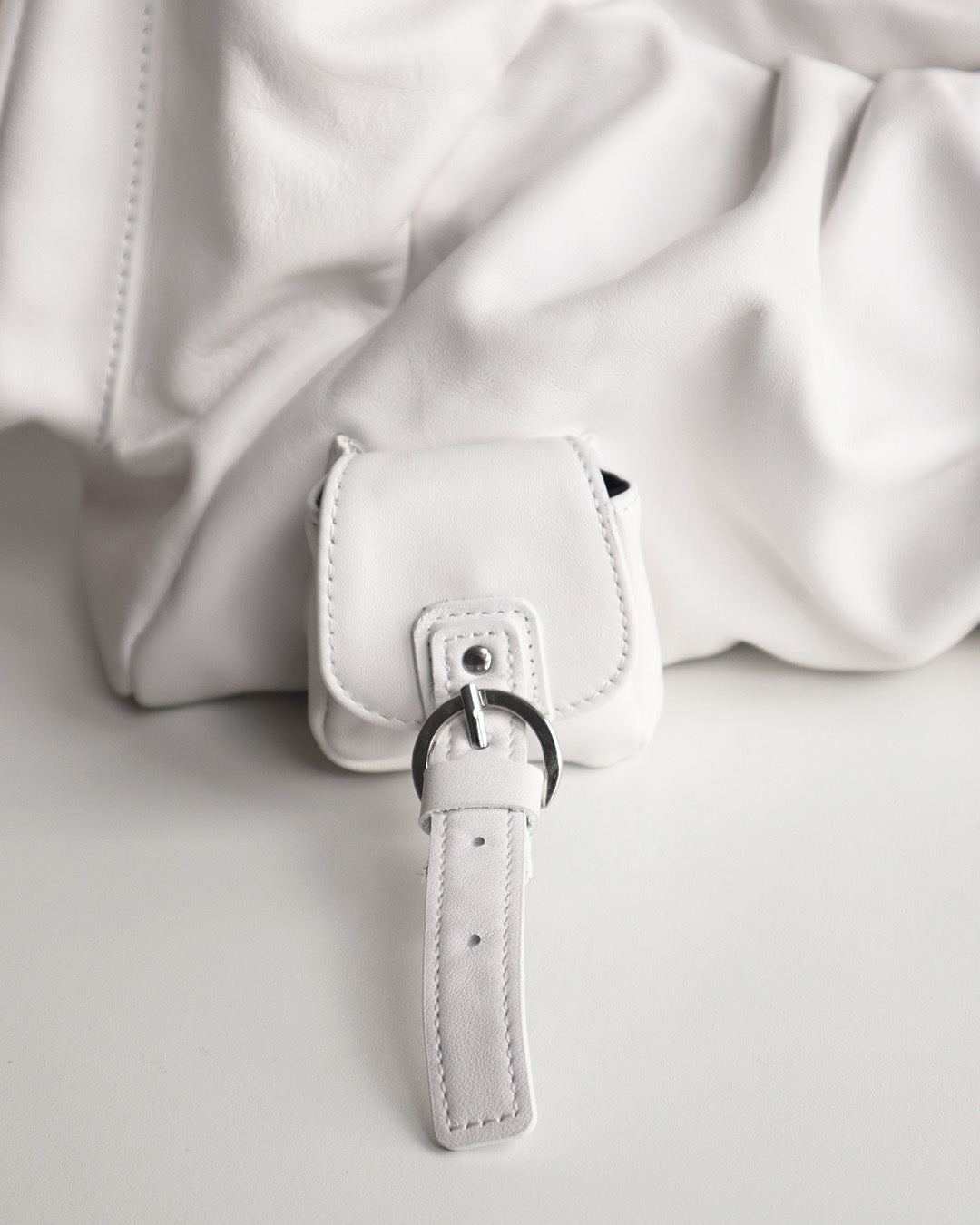 BETTY LEATHER BAG WHITE (SAMPLE)