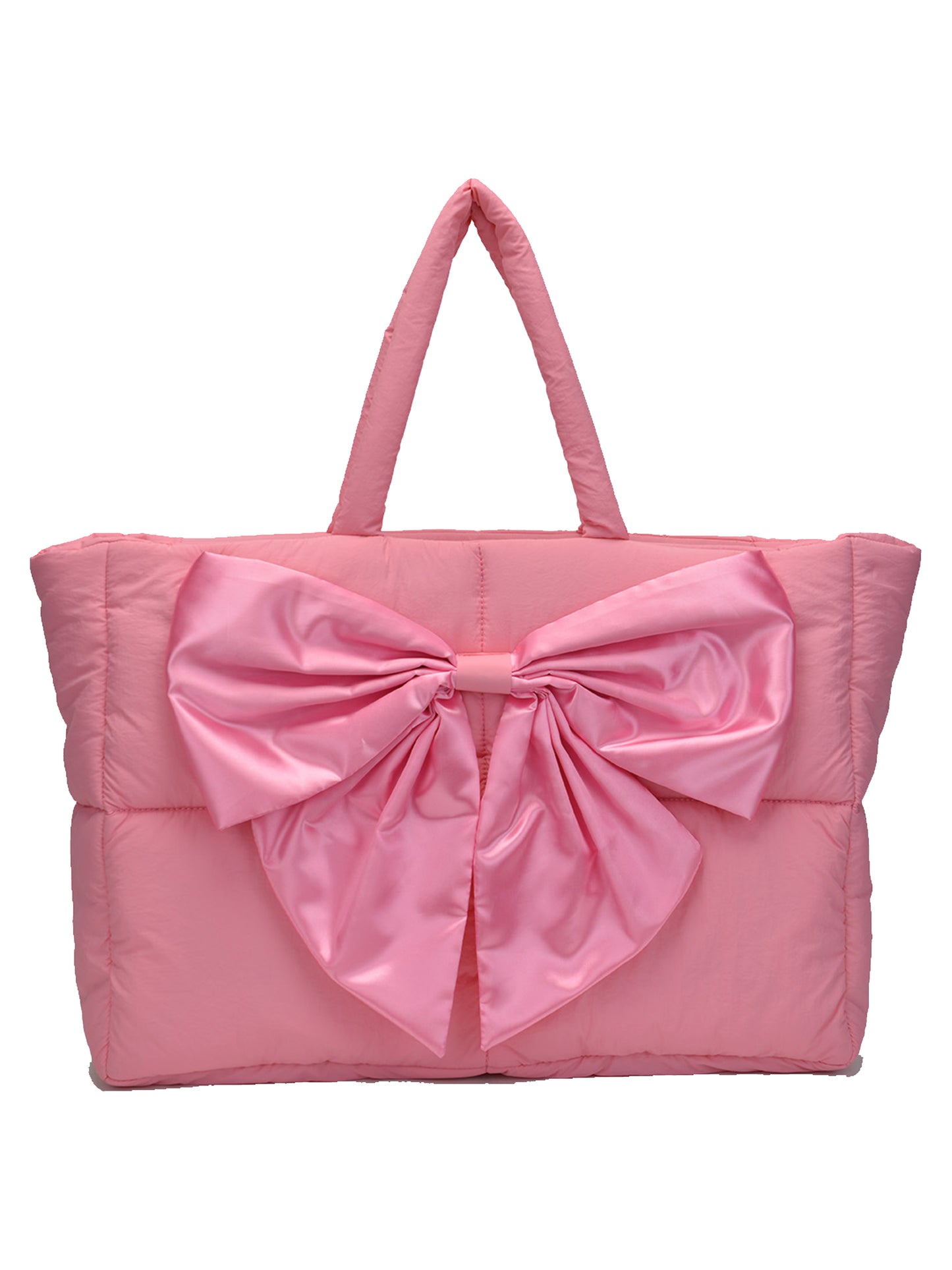BOW TOTE PINK