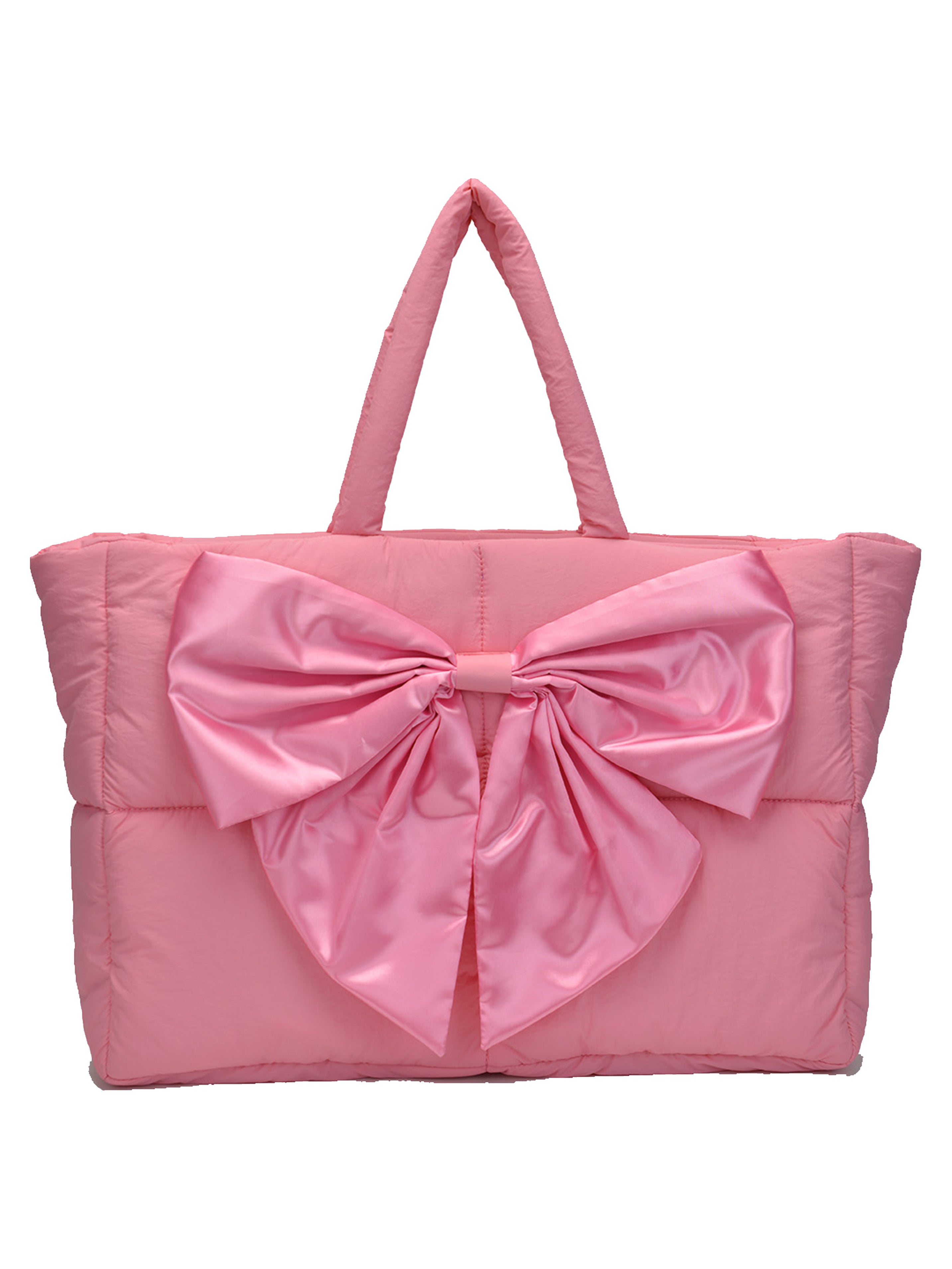 BOW TOTE PINK