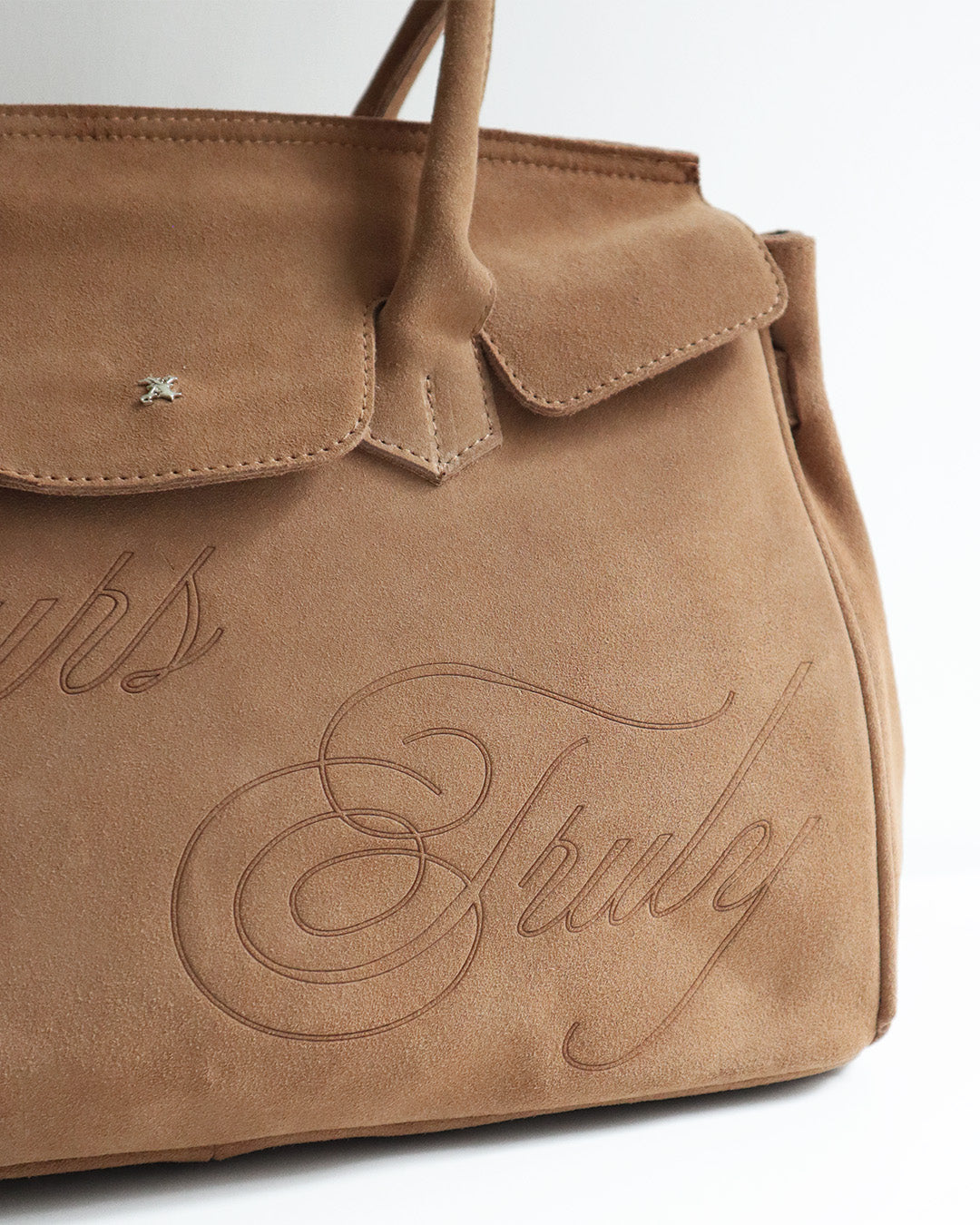 SUEDE CARRYALL BEIGE